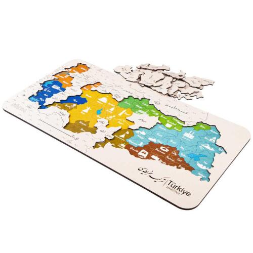 Hayrat Neşriyat Osmanlıca Türkiye Haritası Yapboz - 4