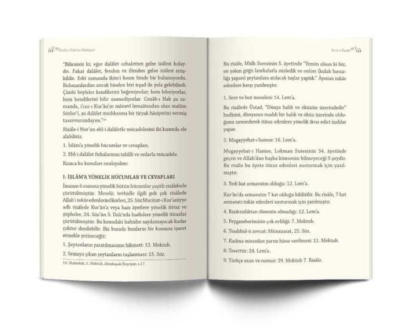 Hayrat Neşriyat Risale-i Nur un Mahiyeti ve İstifade Yolları Kitabı - 3