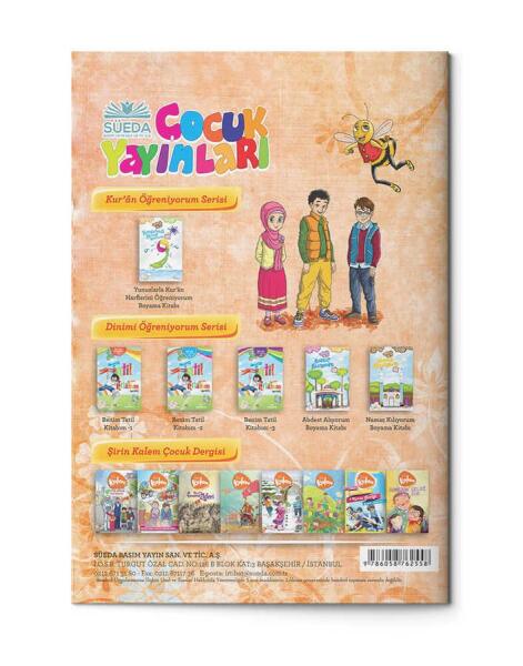 Hayrat Neşriyat Yunuslarla Kuran Harflerini Öğreniyorum Boyama Kitabı - 1