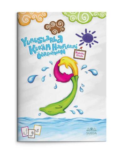 Hayrat Neşriyat Yunuslarla Kuran Harflerini Öğreniyorum Boyama Kitabı - 3