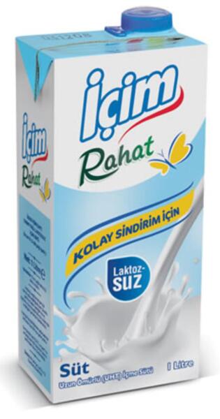 İçim Laktozsuz Süt 1 Lt - 1
