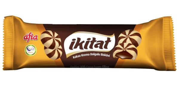 İkitat Kakao Krema Dolgulu Bisküvi 75 Gr - 1