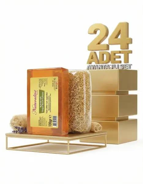 Kabak Lifli Doğal Bıttım Sabunu 24x130 Gr - 1