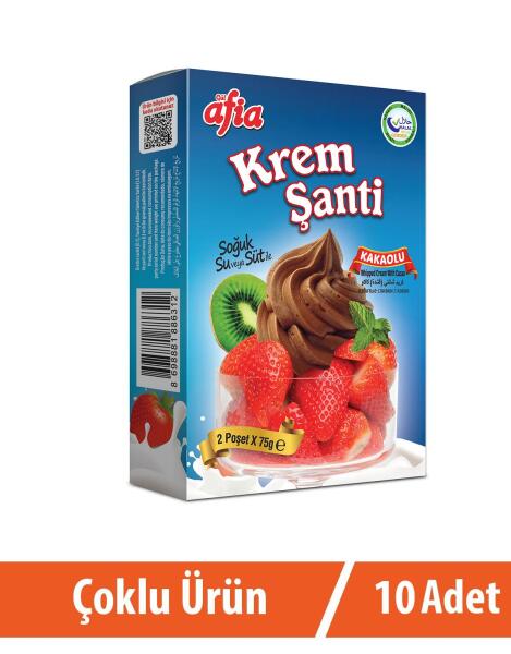 Kakaolu Krem Şanti 10x150 Gr - 1