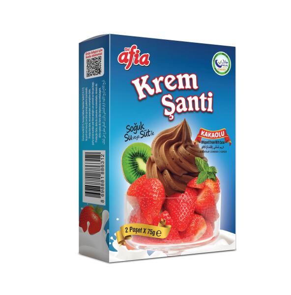 Kakaolu Krem Şanti 2*75 Gr - 1