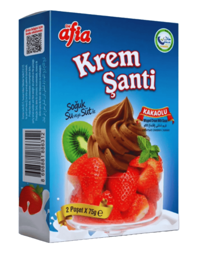 Afia Kakaolu Krem Şanti 2*75 Gr - Afia