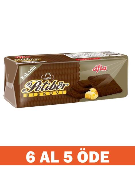 Afia Kakaolu Petibör Bisküvi 180 Gr 6 Al 5 Öde - 2
