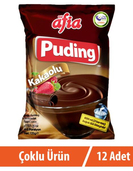 Kakaolu Puding 12x125 Gr - 1