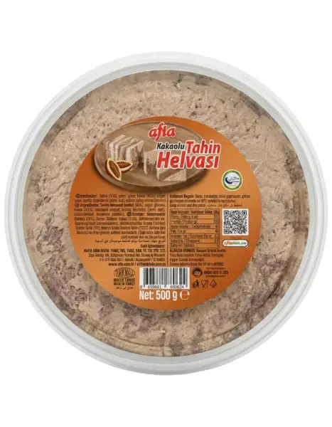 Afia Kakaolu Tahin Helvası 500 Gr - 1