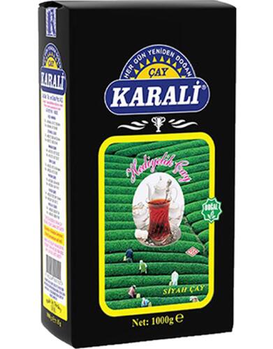 Karali Hediyelik Siyah Çay 1 Kg - Karali