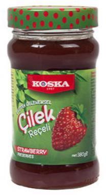 Koska Çilek Reçeli 380 Gr - 1
