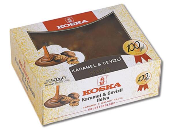 Koska Karamel Ceviz Helva 500 Gr - 1