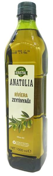 Kristal Anatolia Riviera Zeytinyağı Pet 1 Lt - 1