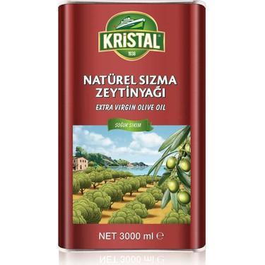 Kristal Natürel Sızma Zeytinyağı 3 Lt - 1