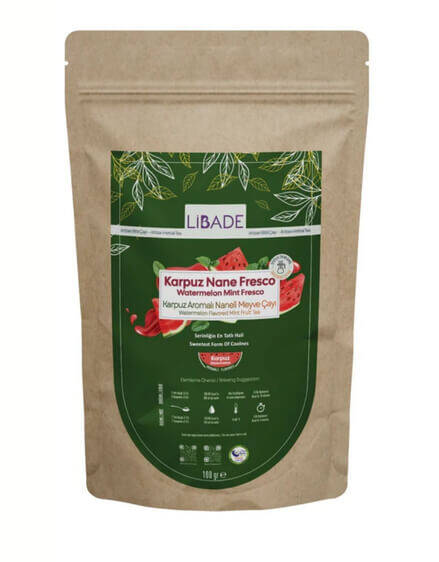 Libade Karpuz Aromalı Naneli Meyve Çayı 100 Gr - 1