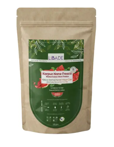 Libade Karpuz Aromalı Naneli Meyve Çayı 100 Gr - LİBADE