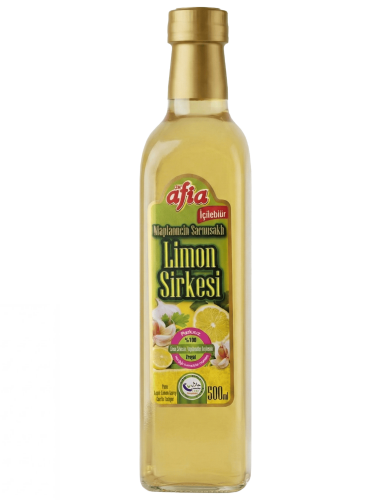 Afia Limon Sirkesi Cam Şişe 500 Ml - Afia