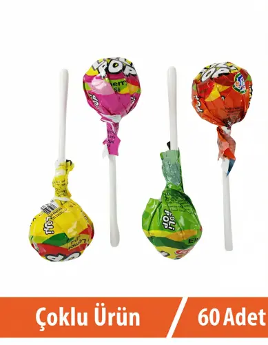 Afia Lolipop Meyve Aromalı Sert Şeker 60x10 Gr - 1