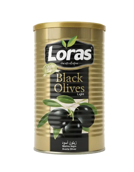 Loras Light Siyah Zeytin (141-160) 600 Gr - 1