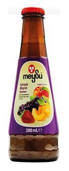 Meysu Karışık Meyveli Nektarı Meyve Suyu Cam 200 CC - 1