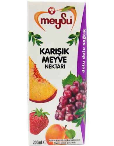 Meysu Karışık Nektar Meyve Suyu 200 Ml - Meysu