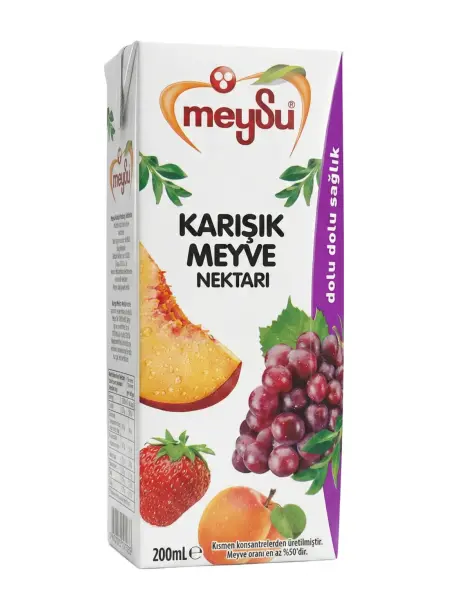 Meysu Karışık Nektar Meyve Suyu 200 Ml - 1