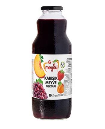Meysu Karışık Nektarı Cam Şişe 1 Lt - 1