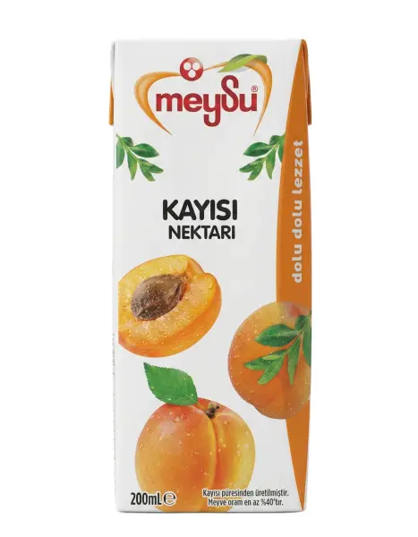Meysu Kayısı Nektar Meyve Suyu 200 Ml - 1