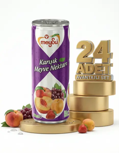 Meysu Kutu Karışık 24x330 Ml - 1