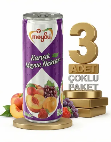 Meysu Kutu Karışık 3x330 Ml - Meysu