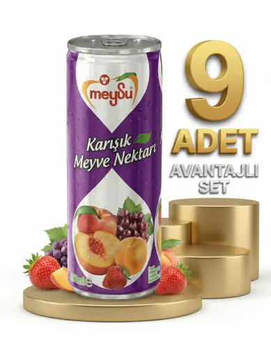 Meysu Kutu Karışık 9x330 Ml - Meysu