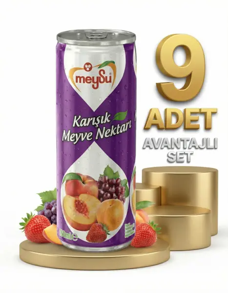 Meysu Kutu Karışık 9x330 Ml - 1