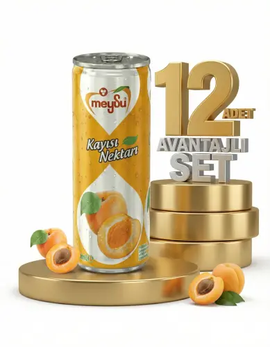 Meysu Kutu Kayısı 12x330 Ml - Meysu