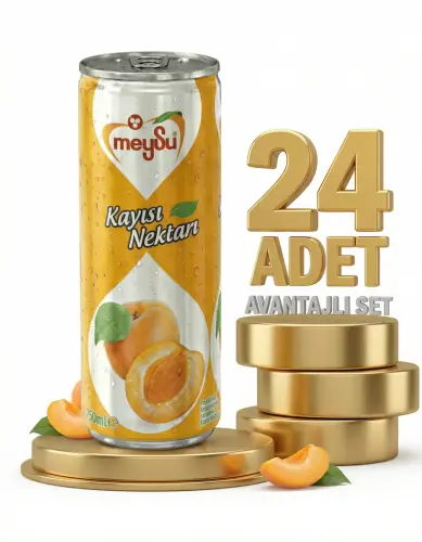 Meysu Kutu Kayısı 24x330 Ml - Meysu