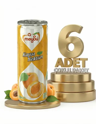 Meysu Kutu Kayısı 6x330 Ml - Meysu