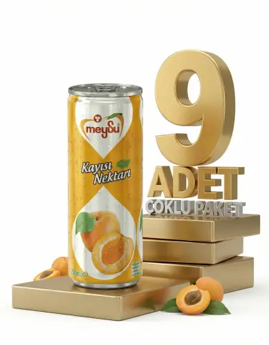 Meysu Kutu Kayısı 9x330 Ml - Meysu