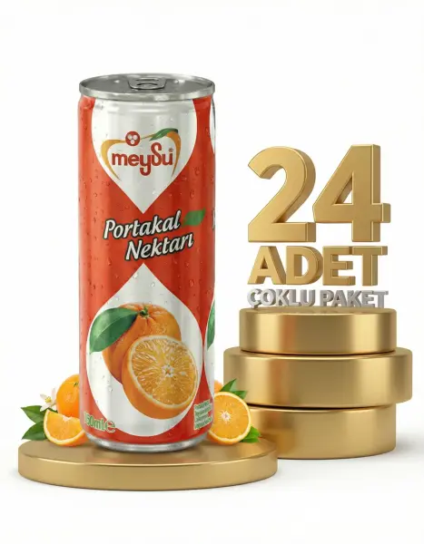 Meysu Kutu Portakal 24x330 Ml - 1