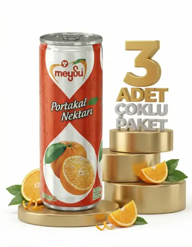 Meysu Kutu Portakal 3x330 Ml - 2