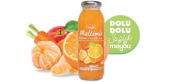 Meysu Multimix Karışık Meyve Suyu 250 Ml - 1