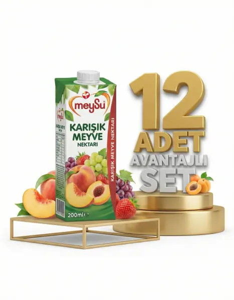 Meysu Nektar Karışık 12x200 Ml - 1