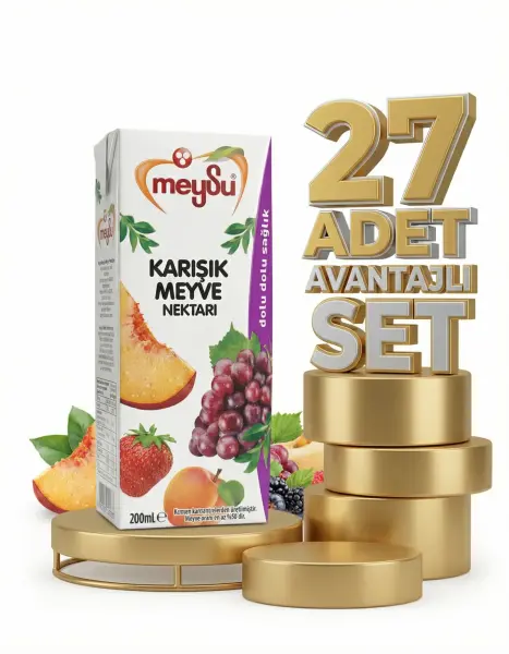 Meysu Nektar Karışık 27x200 Ml - 1