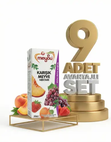 Meysu Nektar Karışık 9x200 Ml - Meysu