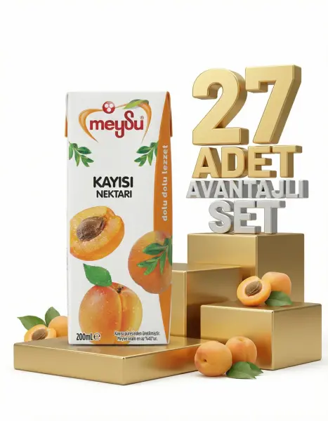 Meysu Nektar Kayısı 27x200 Ml - 1