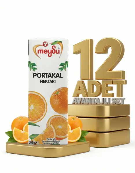 Meysu Nektar Portakal 12x200 Ml - 1