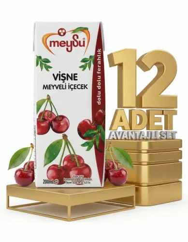 Meysu Nektar Vişne 12x200 Ml - Meysu