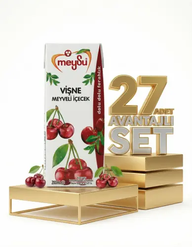 Meysu Nektar Vişne 27x200 Ml - Meysu