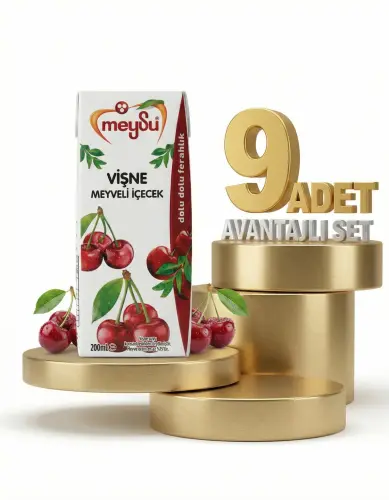 Meysu Nektar Vişne 9x200 Ml - Meysu