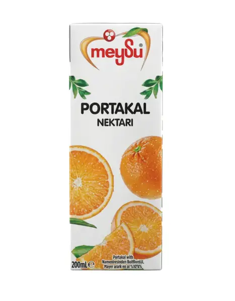 Meysu Portakal Nektar Meyve Suyu 200 Ml - 1