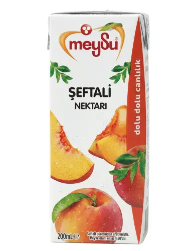 Meysu Şeftali Nektar Meyve Suyu 200 Ml - Meysu