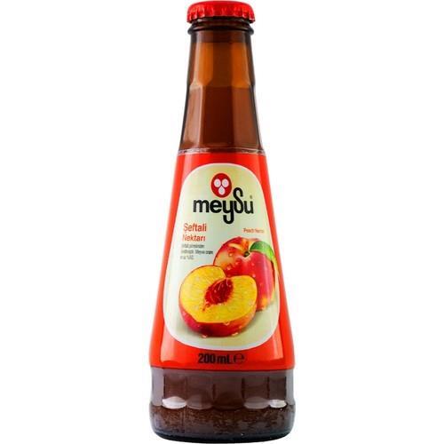 Meysu Şeftali Nektarı Meyve Suyu Cam 200 CC - 1